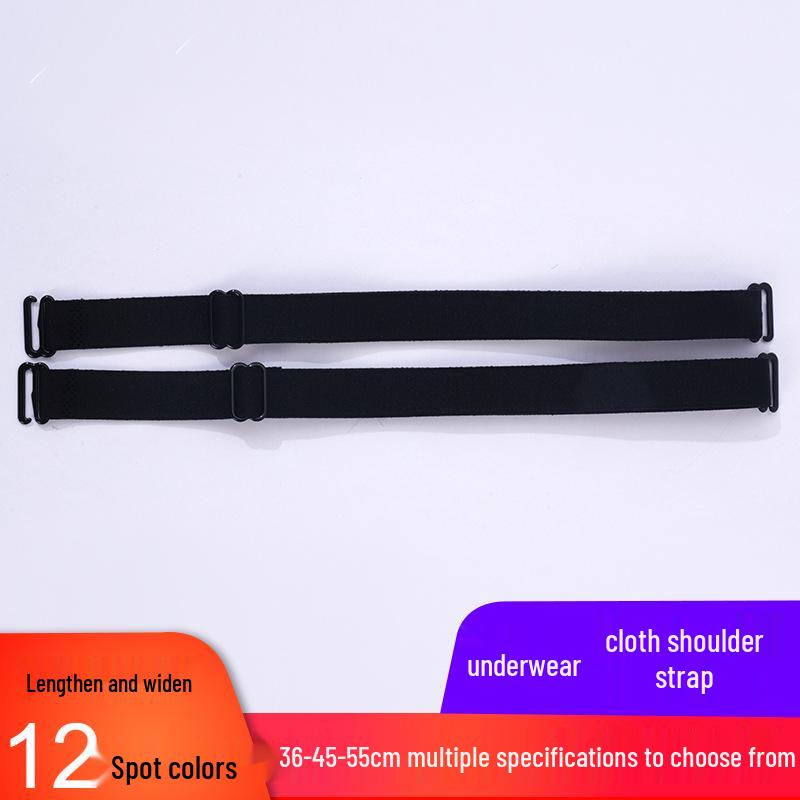 Custom Non-Slip Elastic Bra Straps: Widened, Detachable, Replacement Straps