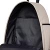 Kangol Leather Tag Daypack Backpack with Inner Bag, Beige, Free Size