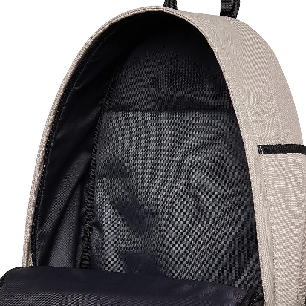Kangol Leather Tag Daypack Backpack with Inner Bag, Beige, Free Size