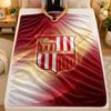 Flannel BlanketSunderland Football Warm Soft Throw Blanket for Indoor Sofa Bed Living Room Use