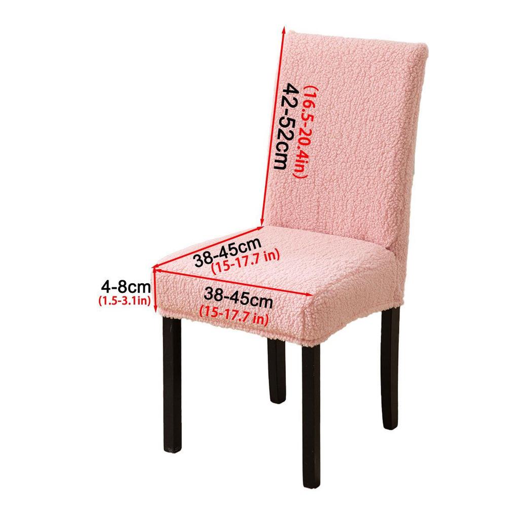 Stretch Dining Chair Cover Jacquard Spandex SKitchen Chair Seat Hotel Banquet Elastic Slipcover