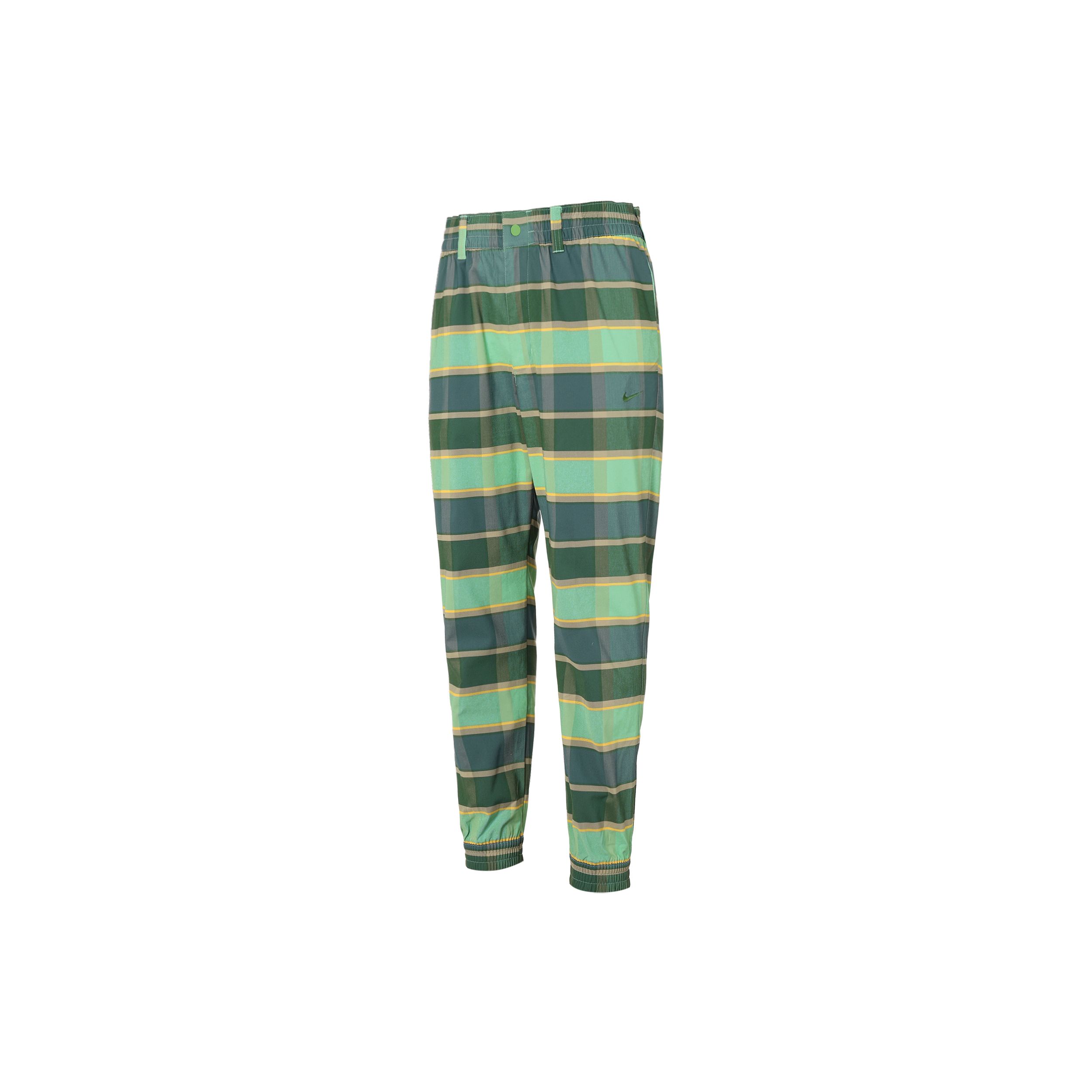 Nike Dri-FIT Golf Men s Plaid Joggers Green DX9184-363 XL