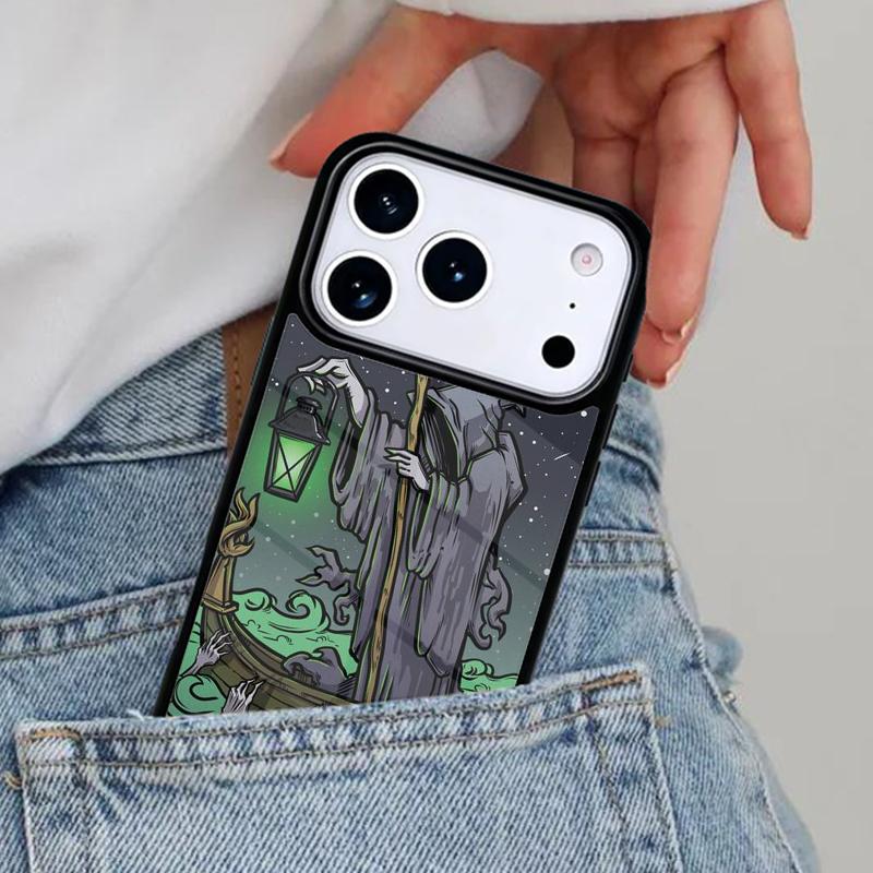 The Hermit Tarot Card Phone Case for iPhone 17ProMax 12 13 14 15 16e 17 Pro Max Plus Air Cover