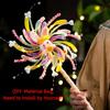 Handheld Glowing Rotating Lantern Twister Stick Spinning Fireworks Lamp  Photo Props