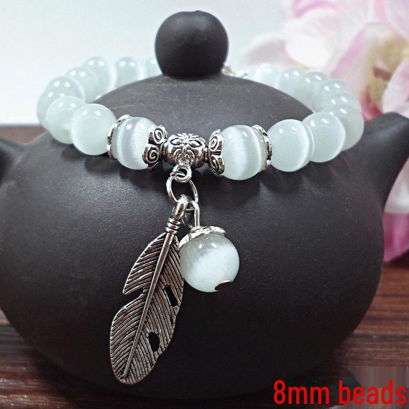 

Браслет из бисера «кошачий глаз» в этническом стиле для женщин