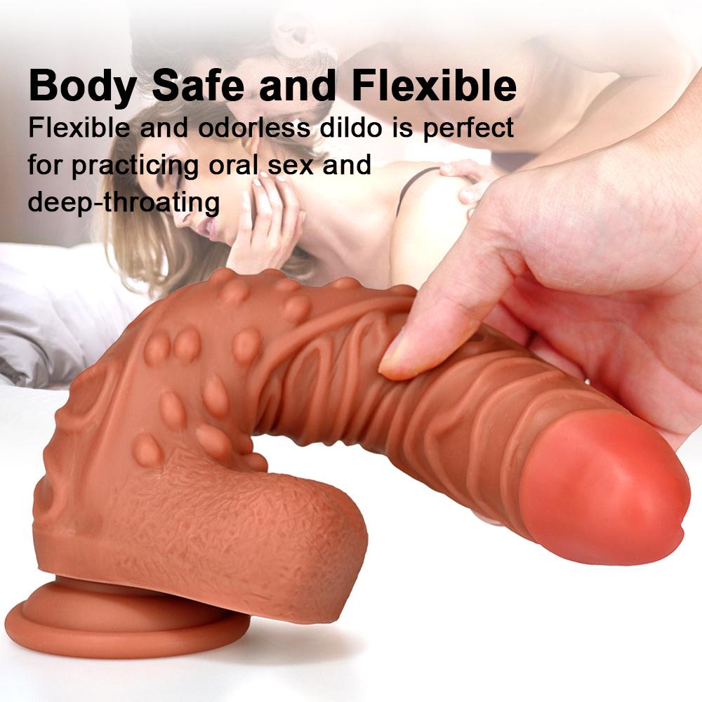 Realistic Dildo Silicone Sex Toys for Women Big Penis with Suction Cup Female Masturbator Anal Sex Product 18+