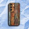 Retro I-Industrial R-Rusty Phone Case For Samsung S 25,24,23,22,30,21,10,9,Ultra,Plus,Lite,FE,4,5G Black Soft Case