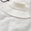 Elegant Knitted Winter Scarf Casual Office Neckerchief Travel Friendly Scarves for Outdoor Use