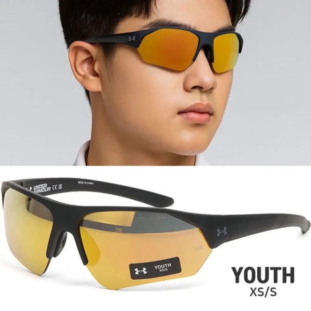 

[Under Armour] Sunglasses UA 7000S I46VP Junior Gold Mirror Marathon Riding Sports Fashion