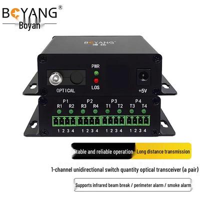 BOYANG 1-Channel Unidirectional Switch Signal Optical Transceiver