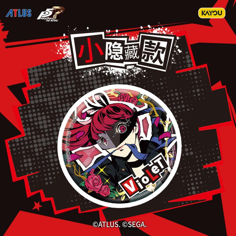 Auf Lager Kartenspiel Persona 5 Royal Edition Abzeichen Serie Offizielles Echtes Zubehör Blech Hirse Sammlung Geschenk