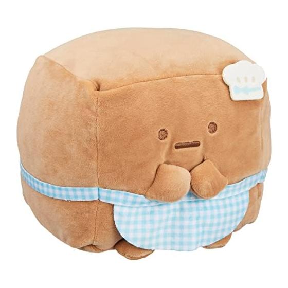 Sumikkogurashi Cat Siblings and Sweet Shop Super Mochi Mochi Plush Toy Deputy Manager Sato MF35801