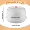 Microwave Steamer Cookware 2 Layer Versatile Easy to Clean Heating Food Steaming