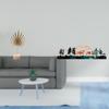 Nordic Abstract Metal Sculpture Figurine Ornament for Table Party Home with Deer Wall Decor Hanging