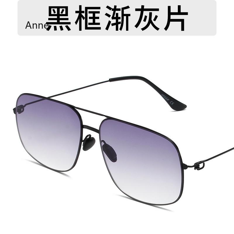 Luxury Designer Oversized Pilot Sunglasses Women For Men Vintage Popular Sun Glasses Punk Outdoor Metal Eyeglasses UV400