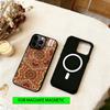 Vintage Pattern Phone Case For iPhone17,16,15,14,13,12,11 Plus,Pro Magnetic For Magsafe Wireless Charging
