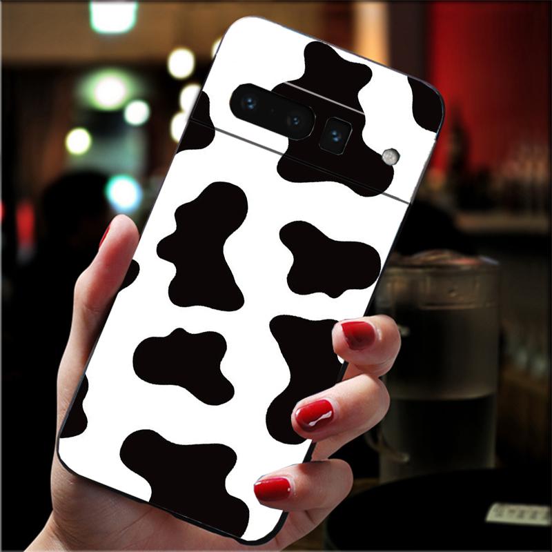 Cow Print Phone Case For Google Pixel 10 Pro 9 Pro XL 9A 8 7 6 Pro Pixel 8A 7A 6A Pixel 8 7 6 5