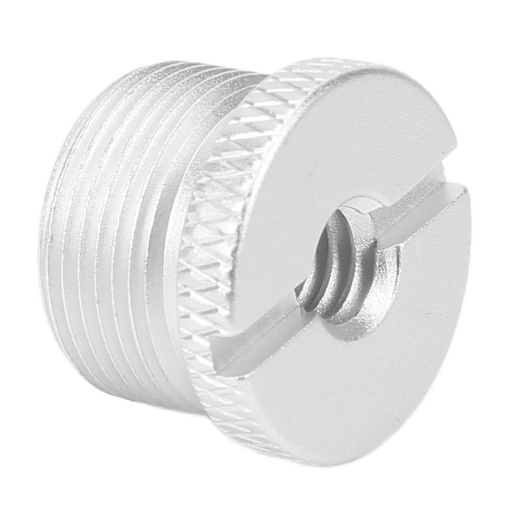 1Celsius4 Inch Female To 5Celsius8 Inch Male Thread Adapter Aluminum Alloy Microphone Screw Adapter