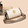 Il Tempo Va e Viene, Borsa a Sella in Vera Pelle Borsa a Spalla Messenger alla Moda Pelle di Vacchetta Primo Strato Borsa da Donna