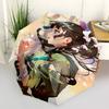 1 Stück Outdoor-Schirm mit Anime-Charakter-Design - Automatischer Öffnungs-/Schließschirm mit tragbarem Dreifachfalt-Design, 8-Rippen-Eisenrahmen, Perfekt Gi