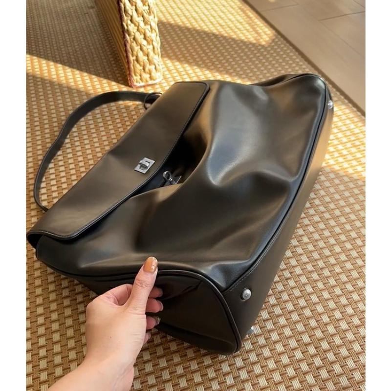 Geschenkbox, erste Schicht Rindsleder Rodeo Tragetasche, Handtasche, Schultertasche unter dem Arm, großes Fassungsvermögen, fortgeschrittener Pendelverkehr.