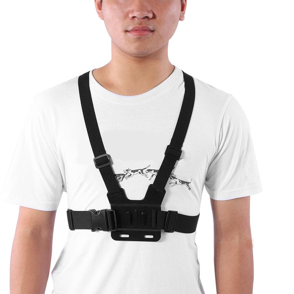 Adjustable Shoulder Chest Strap Harness Mount Adapter for Gopro Action Cameras