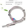 K-Type Spring-Loaded Metal Wire Thermocouple Sensor WRNT-01/02 PT100 Resistance Thermometer