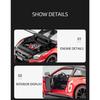 1/22 Nissan GTR Alloy Model Car Diecast Metal Toy Car Sound & Light Children Boys Toys Vehicle Collection Gifts A594