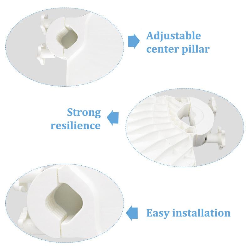 Bandeja para Instrumentos de Tartrectomía de Silla Dental Estante de Plástico Montado en Poste Accesorios para Silla Dental Consumibles de Odontología Equipo de Odontología