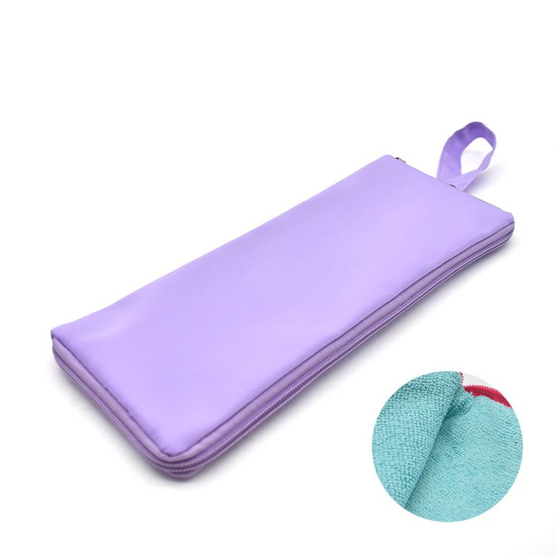 

Маленькая сумка-чехол для зонта со свежим принтом, тип-клатч, впитывающая, водонепроницаемая, портативный чехол для складного зонта, для использования на улице A5