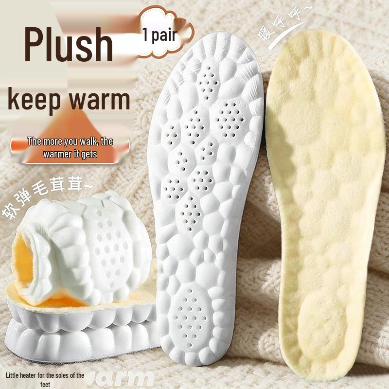 Men's Thick Sports Insole: Soft, Sweat-Absorbing, Odor-Resistant for Summer Comfort.