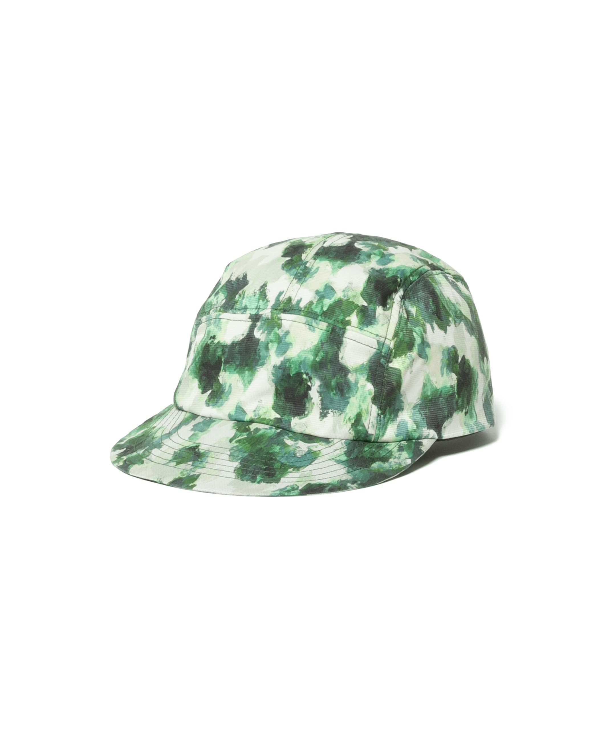 

Snow Peak Printed Breathable Quick Dry Cap AC-25SU023 Headwear Cap Hat Men s and Women s GREEN PT 1