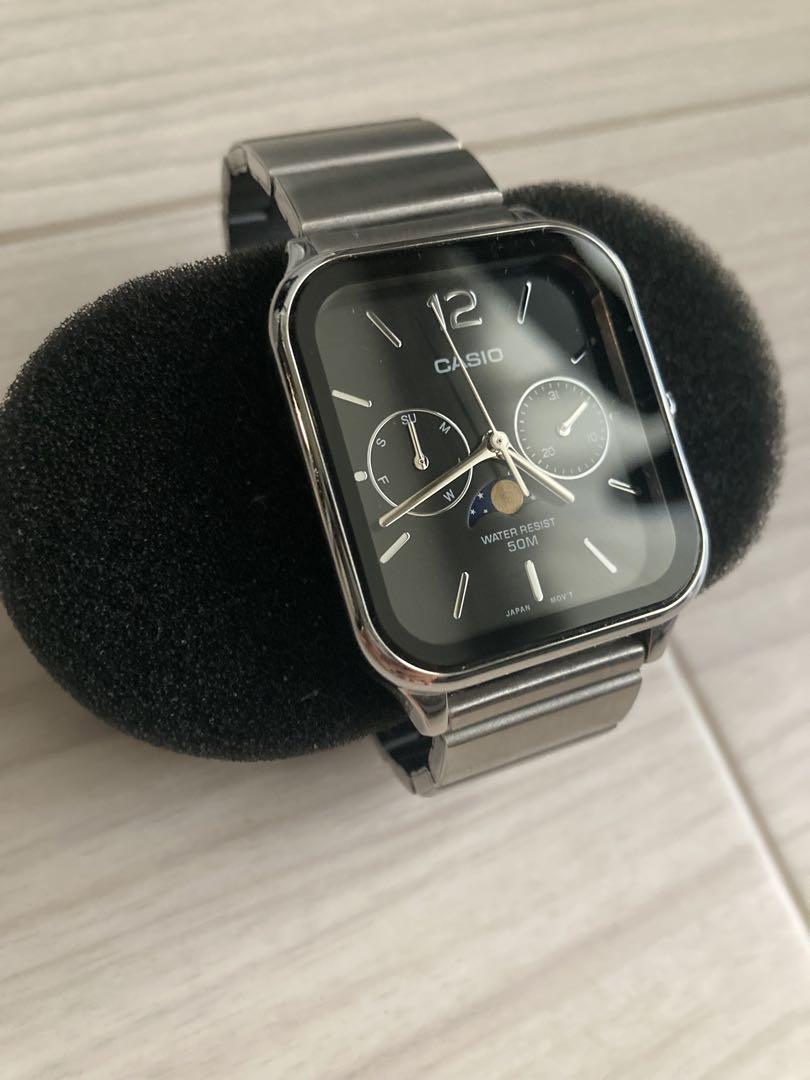 

[USED] CASIO Stainless Steel Band Watch 50m Water Resistant