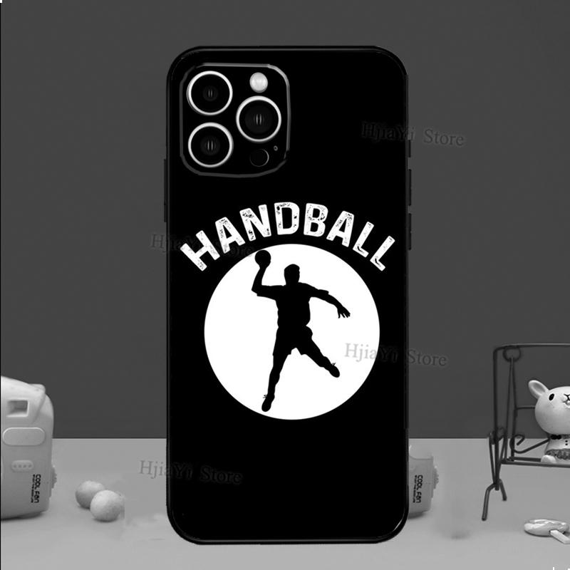 Handball Sport Phone Case For iPhone 16 15 11 12 13 14 Pro Max Mini X XS XR Plus SE2 Funda Coque Capa Cover