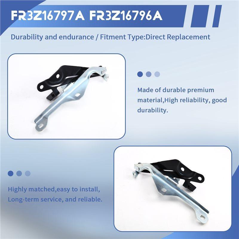 Hood Hinges FR3Z16797A FR3Z16796A For Ford Mustang Hood Hinges Car Engine Hood Hinge Car Hood Hinge Assembly