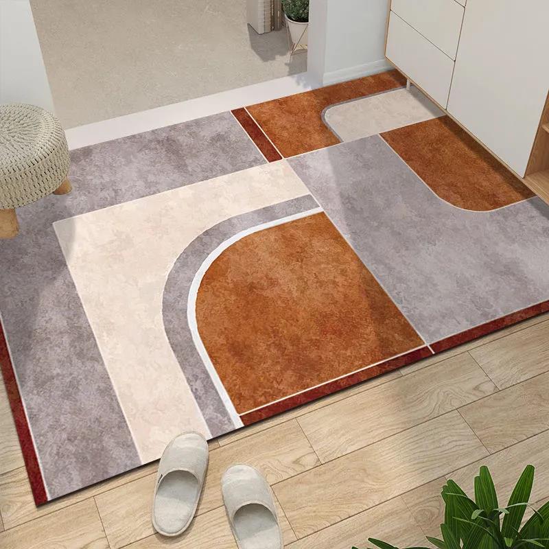 

Аксесуар без ПВХ Wi дверна накладка в домашнє господарство Шкіряний грибок Ванна кімната Підніжка для ванної кімнати може бути обрізана 50*80cm