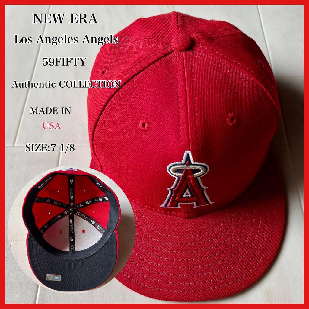 [USED] Made in the USA New Era Los Angeles Angels Authentic Collection