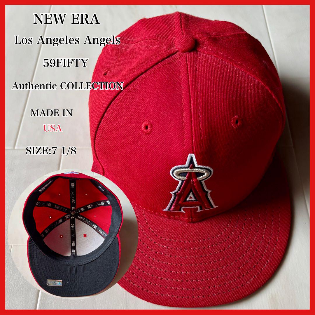 

[USED] Made in the USA New Era Los Angeles Angels Authentic Collection