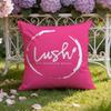 L-LushS Cushion Cover Home & Car Dual-Scene Pillow Cover: Reversible for Premium Comfort