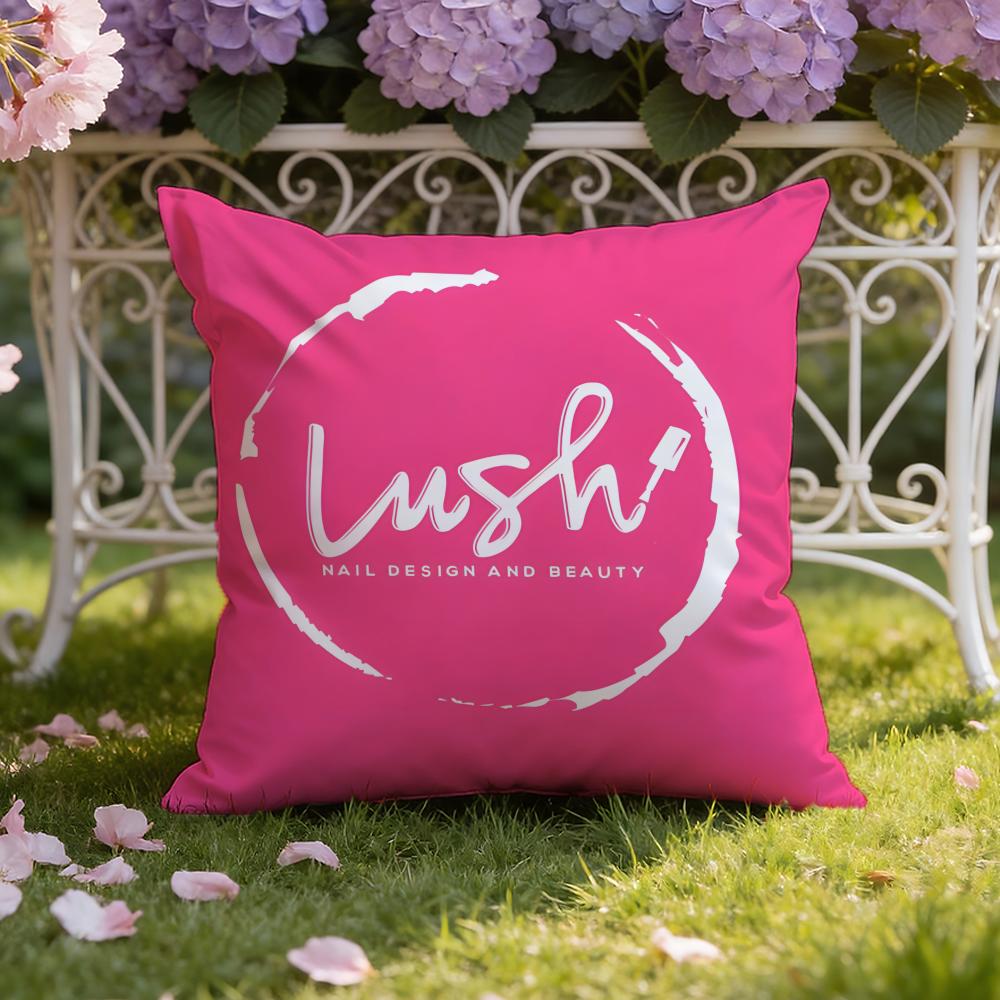 L-LushS Cushion Cover Home & Car Dual-Scene Pillow Cover: Reversible for Premium Comfort