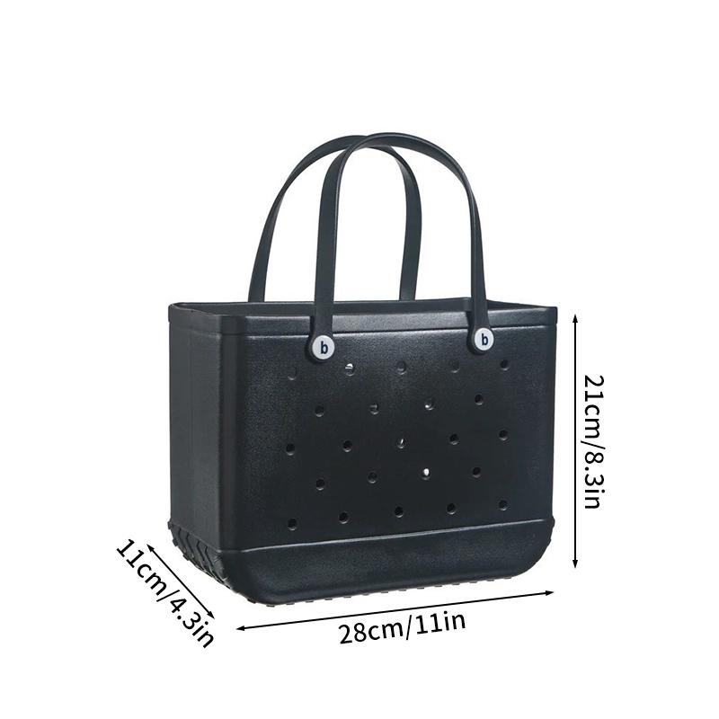 EVA Strand Bogg Tas Waterdichte Zomer Opbergmand voor Buiten Reizen Picknicktas Dames Shopping Tote Bag Rubber Handtas