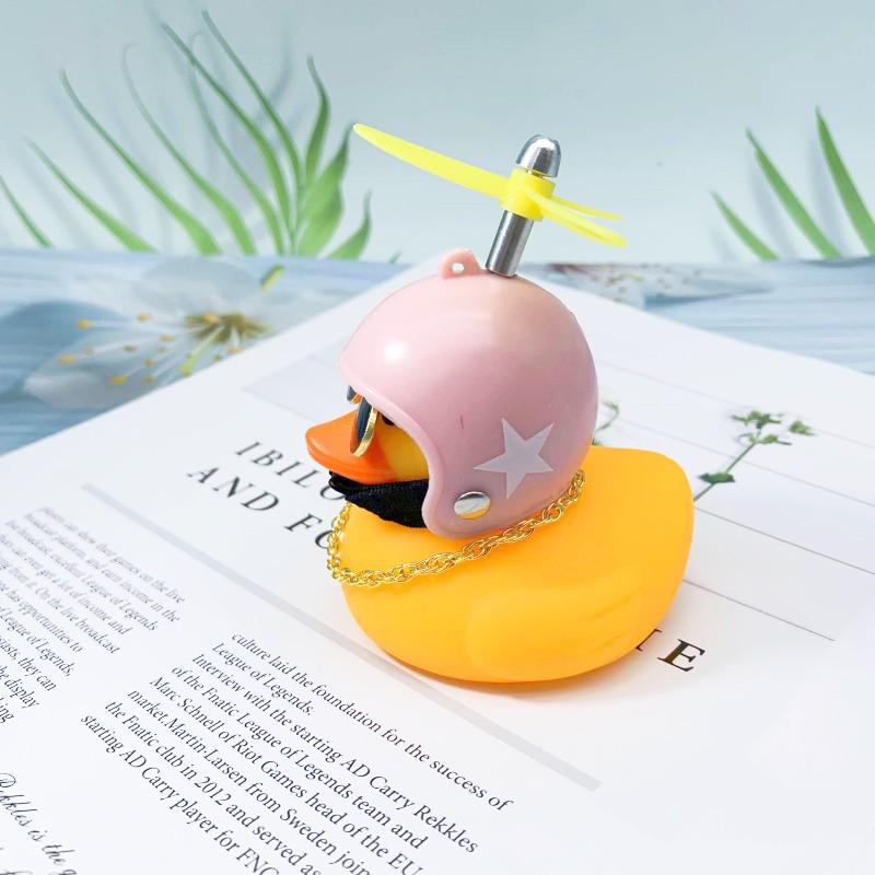 Wind-Resistant Electric Yellow Duck Dashboard Ornament