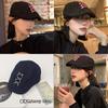Sophisticated Vintage Beret With Bow For Women Black Cotton Blend Newsboy Cap
