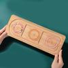 Wood Beading Board Jewelry Designing Plate Craft Tray Jewelry Making Accessory Wood Texture for Necklace and Bracelet