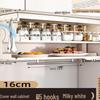 Youshu Drill-Free Wall-Mounted Flip-Top Spice Rack