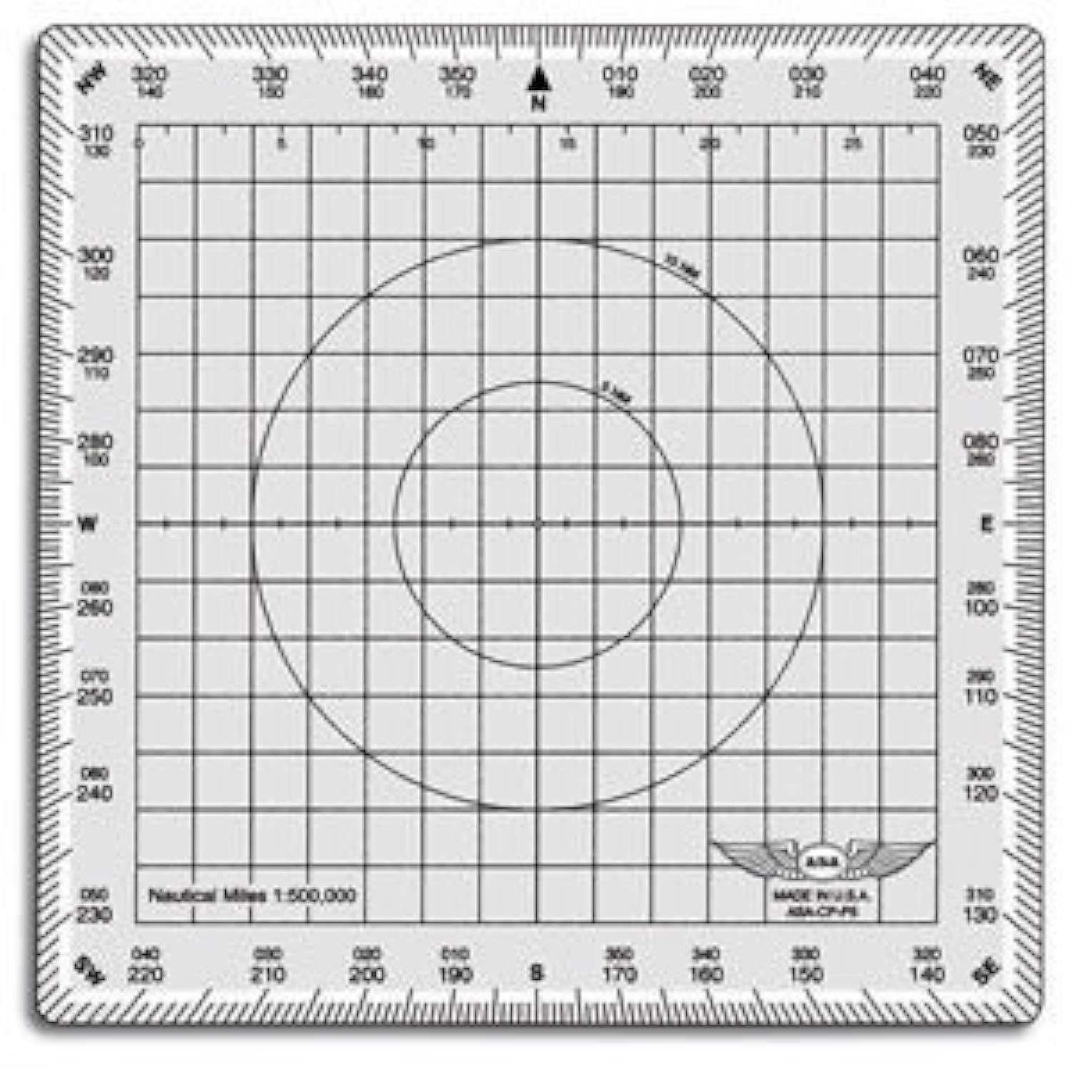 

ASA SQUARE PLOTTER Плоттер Навигационные правила Лоцманские принадлежности ASA-CP-P5