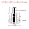 316 Stainless Steel Thru Hull Exhaust Skin 24mm Tube Pipe Socket Hardware for   heaters Exhaust Pipe