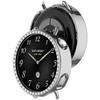 Bling PC Průhledné ochranné pouzdro pro Xiaomi Watch S4 41mm Pouzdro s diamantovými krystaly Tvrdý kryt Ochranný kryt na hodinky Módní nárazník