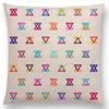 New Abstract Colourful Geometric Pattern Sweet Watercolor Dream Square Round Triangles Gorgeous Cushion Cover Throw Pillow Case