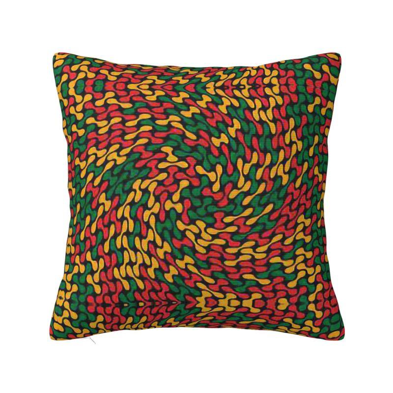 

Подушка-плед на эфиопский Новый год для гостиной Искусство хабеша Роскошный чехол на подушку Наволочка для автомобиля 30x30cm 12x12in